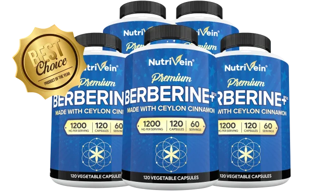 nutrivein berberine six bottles pricing